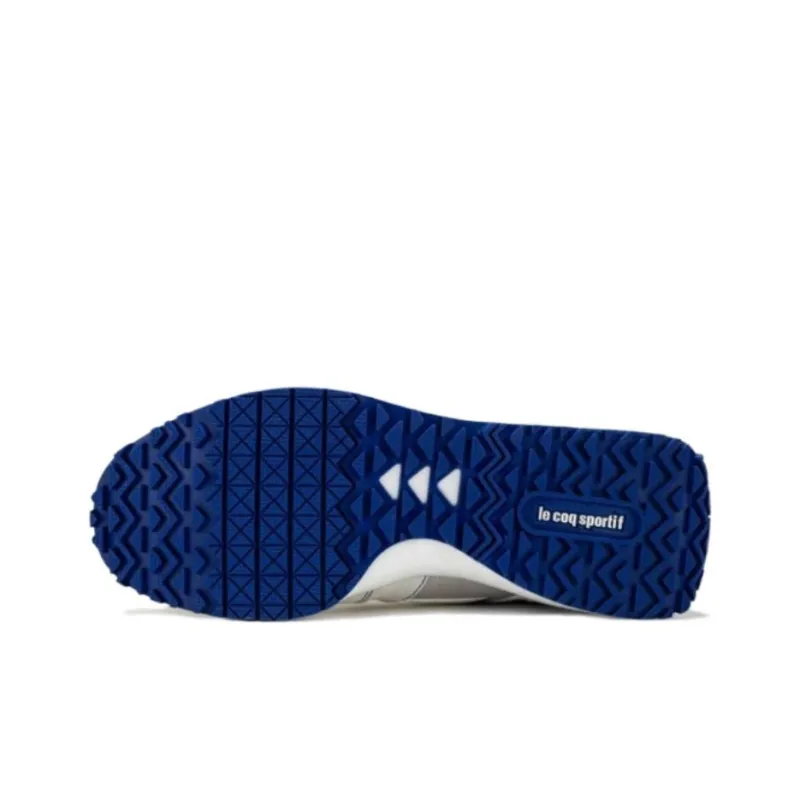 Le Coq Sportif Abrasion Resistant Support Low Top Casual Shoes Men's White Blue Red-5