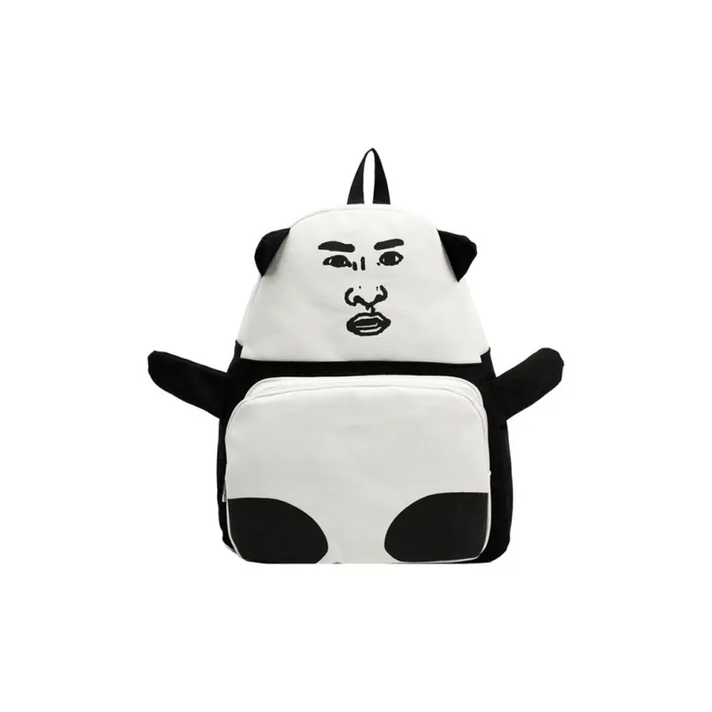 Bywhich Canvas Backpack Regular Unisex White-1