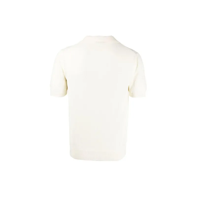 Drumohr Short sleeve V neck Polo Shirt-1