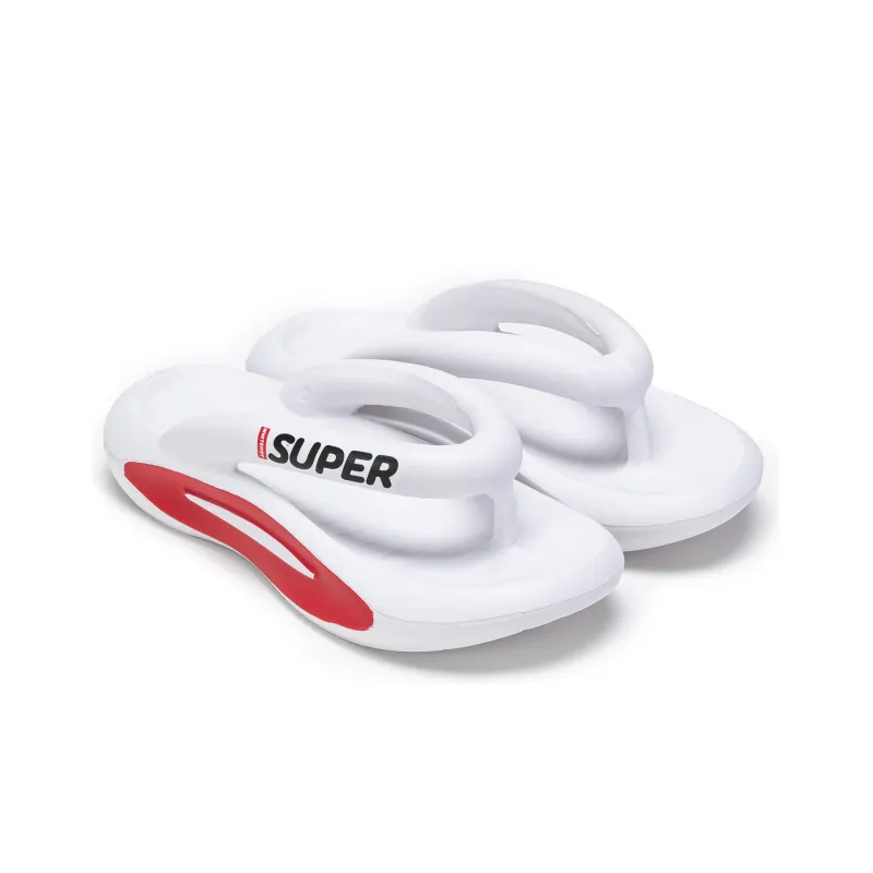 WHITE HOT Flip Flops Unisex-3