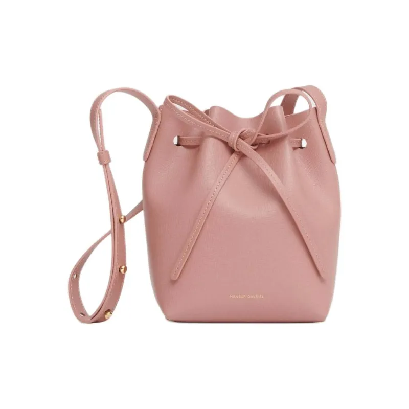 MANSUR GAVRIEL Mini Mini Leather Bucket Bag-0