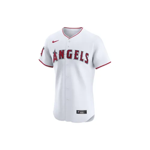 Mlb X Nike Los Angeles Angels Dri-Fit Baseball Jerseys Men White