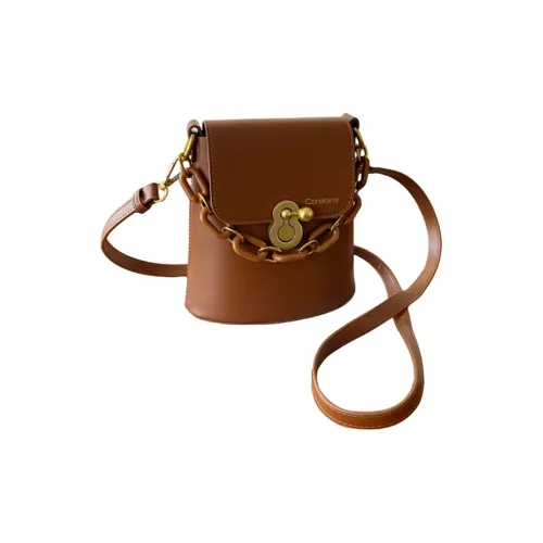 CORE BIRD PU Crossbody Bag Women's White/Black/Light Brown/Pink