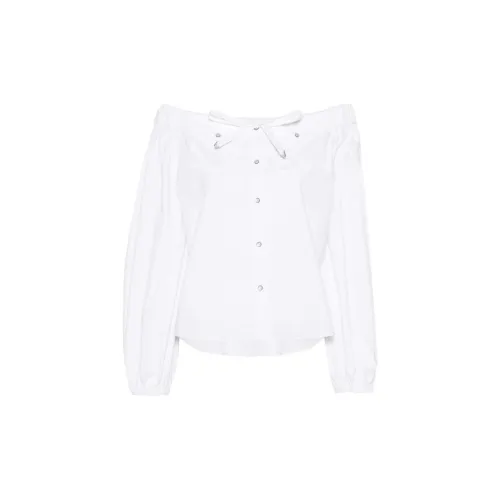 DOROTHEE SCHUMACHER Off-shoulder Poplin Shirt