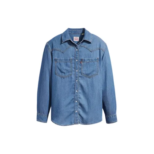 Levis Shirts Women's Blue