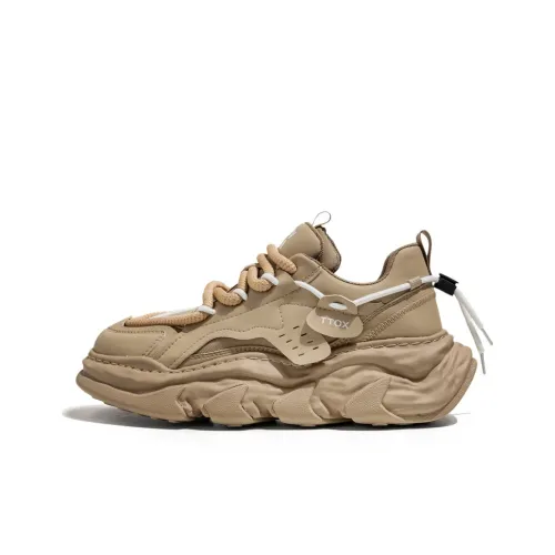 Yalu Shock Absorbers With Slip Resistant Features Low Top Chunky Sneakers Men's