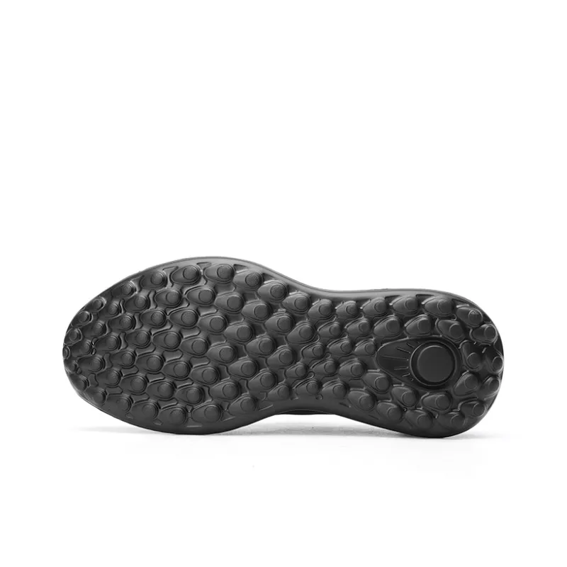CROWN Low Top Casual Shoes Men's Black-4