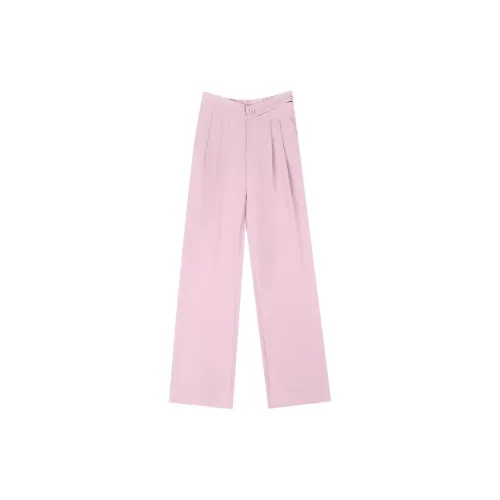 Geyini Casual Pants Women's Pink