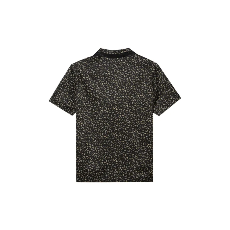 ANDREW MACKENZIE Polo Shirt Men's Black-1