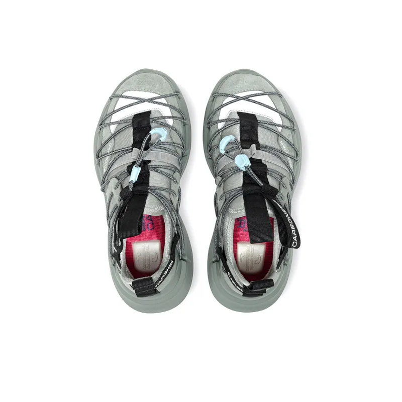 CARBONSTAR SHELL Armor Series Running Shoes Unisex Low Top Light Gray-3