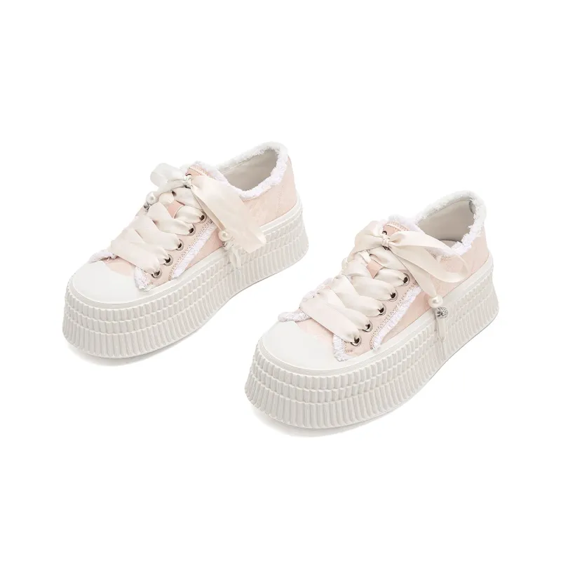 JOSINY Slip Resistant Cushioning Wear Resistant Breathable Supportive Low Top Skateboard Shoes Women's-9