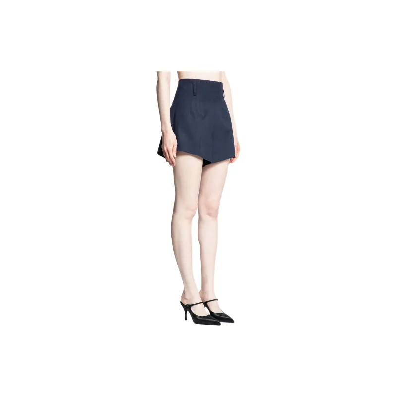PRADA High Waist Flared Shorts-2