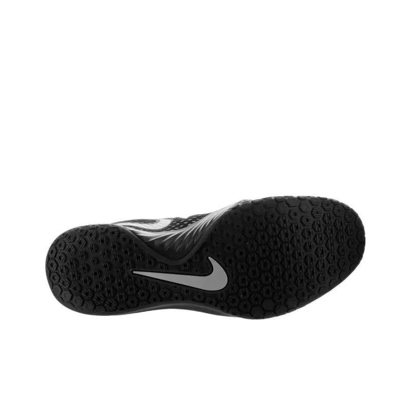 Nike Hyperlive Cushioning, Slip Resistant, And Abrasion Resistant Low Top Basketball Shoes Men's Black-4