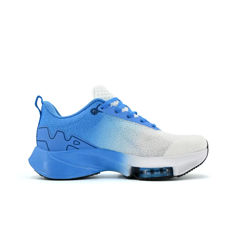 Miob&cyio Marvelous Air Cushion Collection Cushioned Slip-Resistant Breathable Low-Top Running Shoes Unisex Blue-2