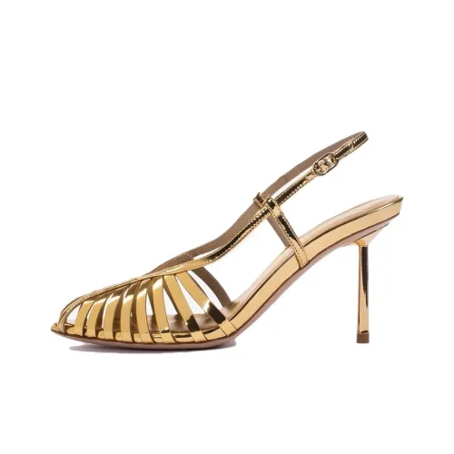 Le Silla Cage 110mm Metallic Sandals