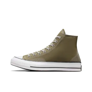 Chuck 70 Converse High 'Multi Stitch Cotton   Mossy Sloth Green'