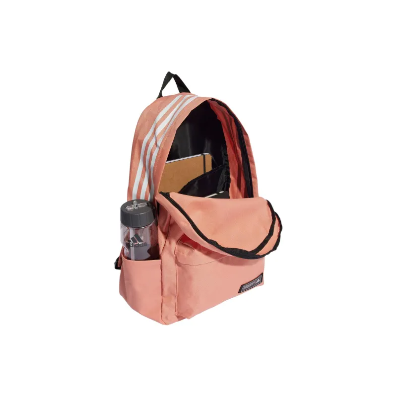 Adidas Recycled Polyester Backpack Regular Unisex Earth Brown & White-3