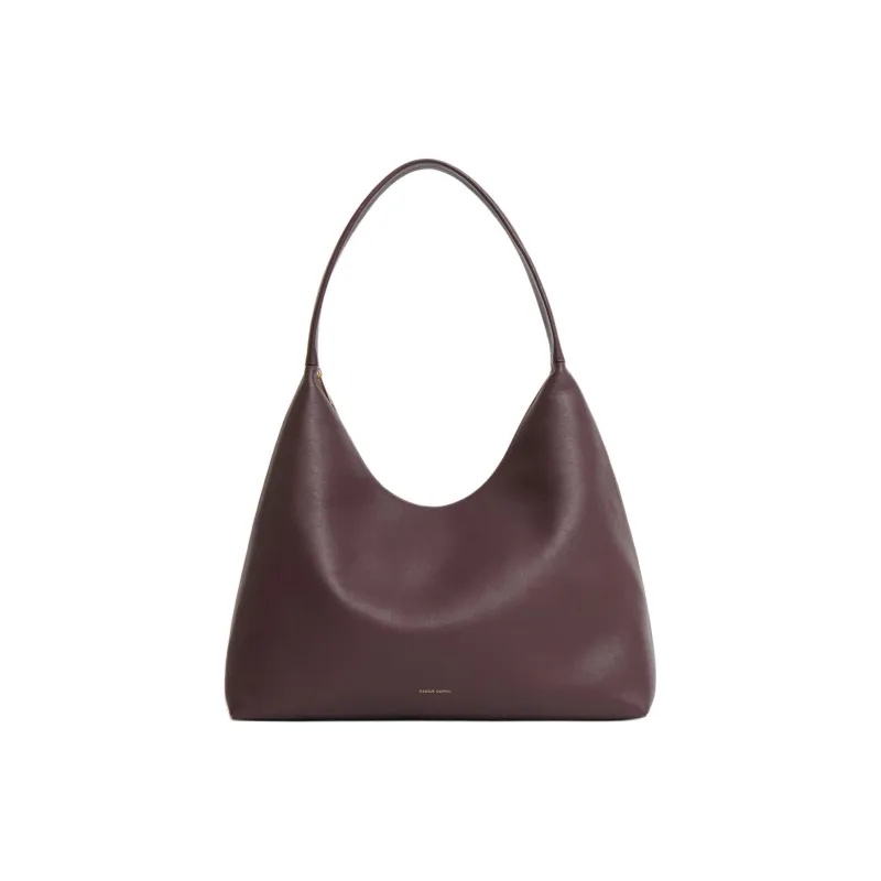 MANSUR GAVRIEL Calfskin Hobo Bag Handbag Shoulder Bag Extra Large Women's Brown-0