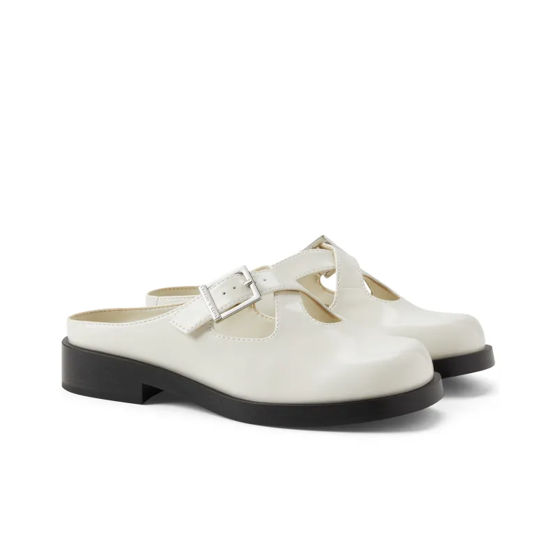 CHARLES&KEITH Composite Sole Closed Toe Slippers 3cm Women's-6
