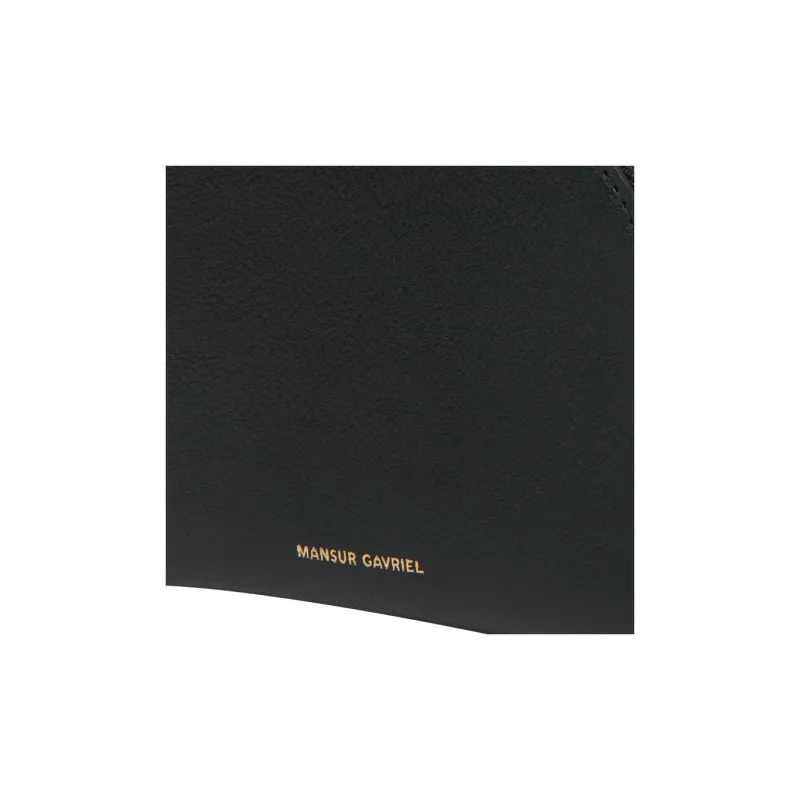 MANSUR GAVRIEL Soft Calfskin Wallet Women's Black-3