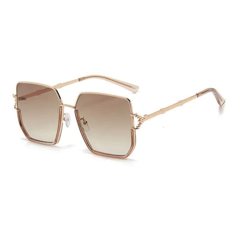SOMAN Irregular Shape Sunglasses Unisex-7