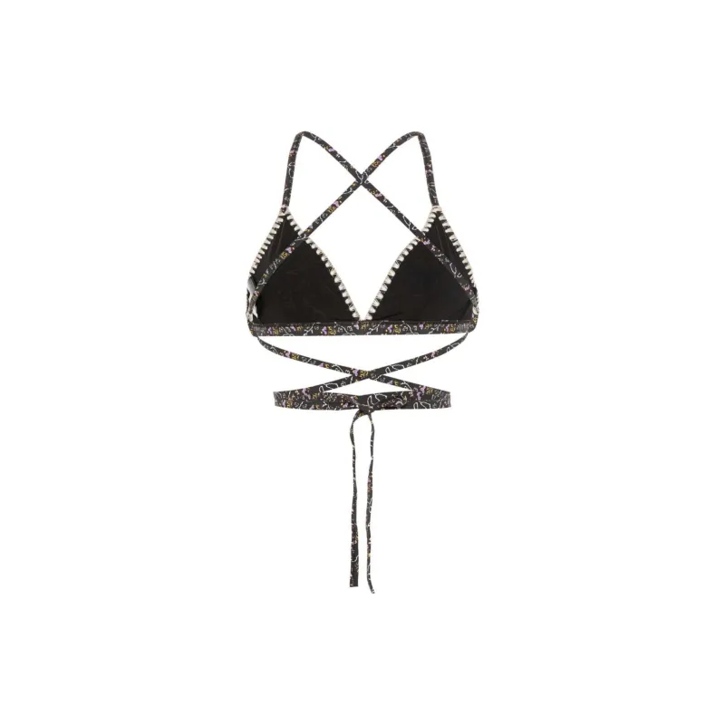 ISABEL MARANT Solange Floral print Bikini Top-1