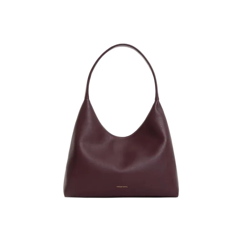 MANSUR GAVRIEL Rolled Calfskin Hobo Bag Handbag Shoulder Bag Women's Plum-0