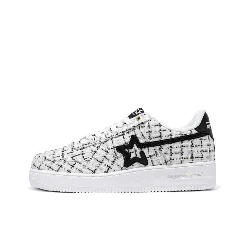 RIPSTAR Low Top Skateboard Shoes Men's White-0
