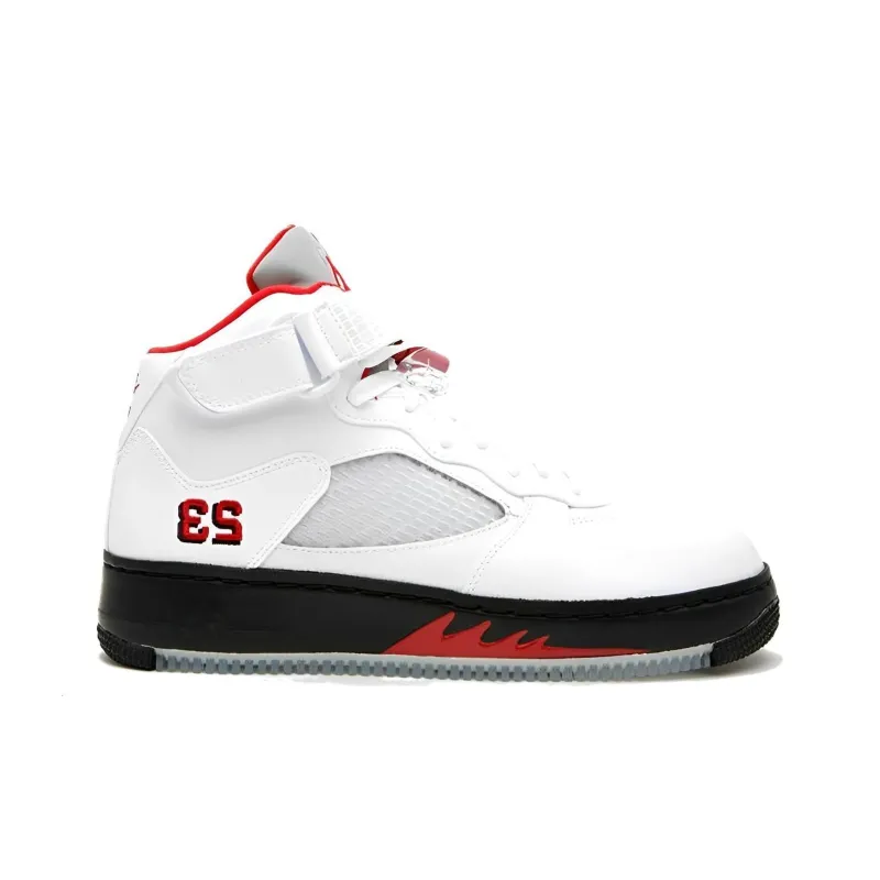 Jordan 5 Fusion Varsity White Red-1