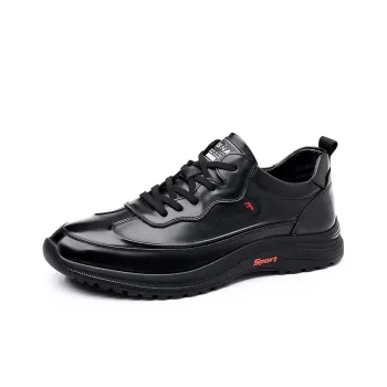 Help Men's Casual Shoes Men Low-Top Black