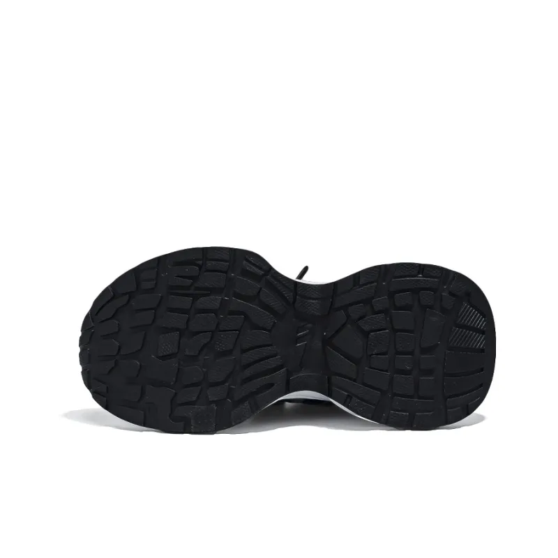 WARRIOR Chunky Sneakers Unisex Low Top Black-4