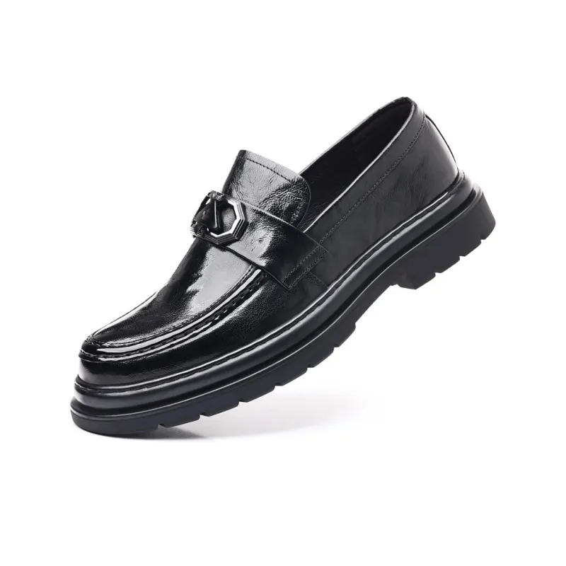 Help Men's Casual Shoes Men Low Top Black-1