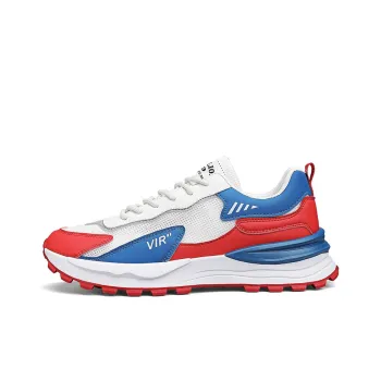 Tonlion Cushioned Wear Resistant Breathable Low Top Running Shoes Men's