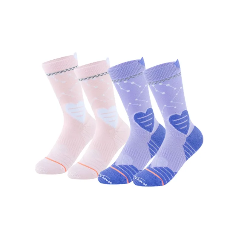 SPORT'S HOUSE Cycling Socks Women's 2 Pack-14