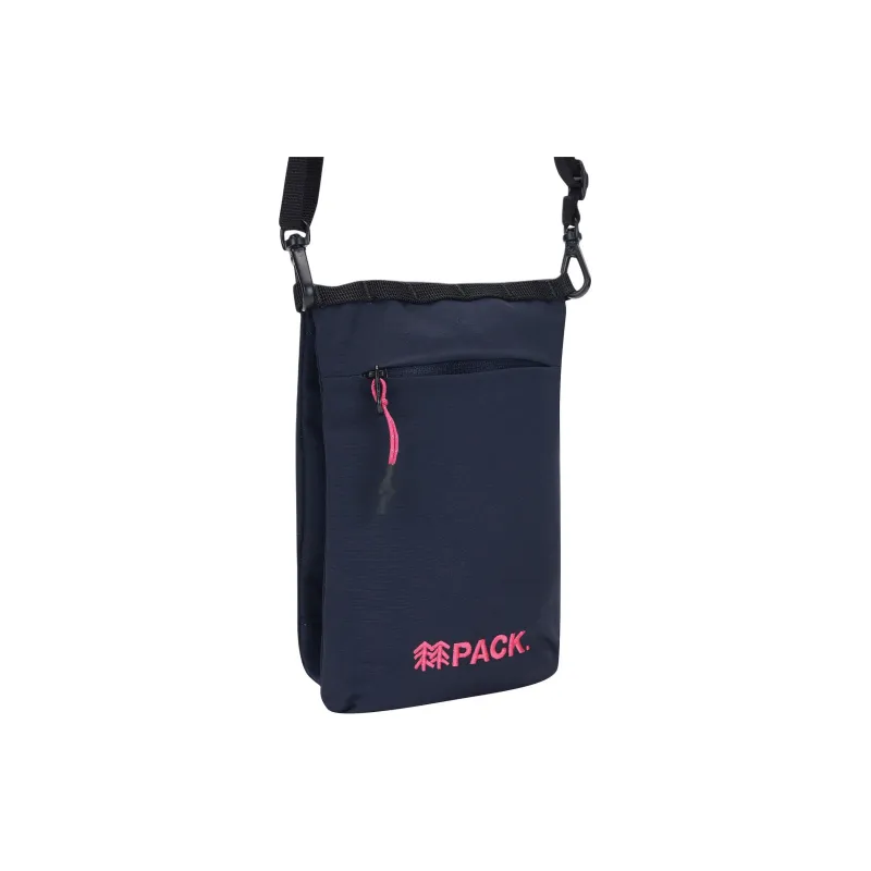 KOLON SPORT Nylon Shoulder Bag, Crossbody Bag Mini Unisex Marine Blue-1