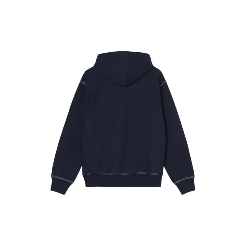 Stussy Contrast Stitch Label Hoodie-11