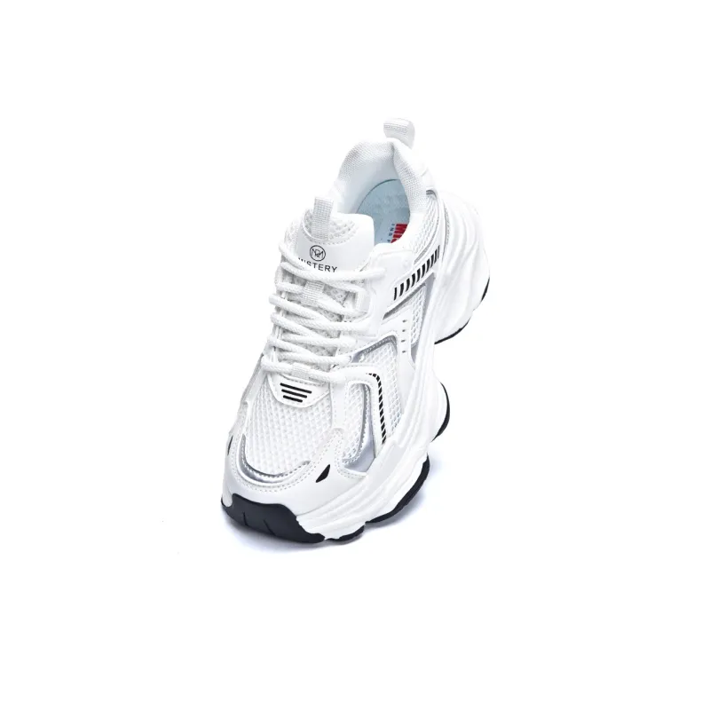 MISTERY Breathable Lightweight Low-Top Chunky Sneakers Women's-4