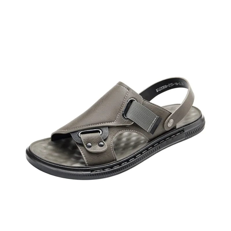 Sonno Beach Sandals Men Black/Gray-5