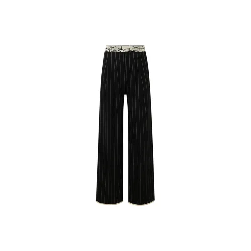 Valeria Obbaco Suit Trousers Unisex Black