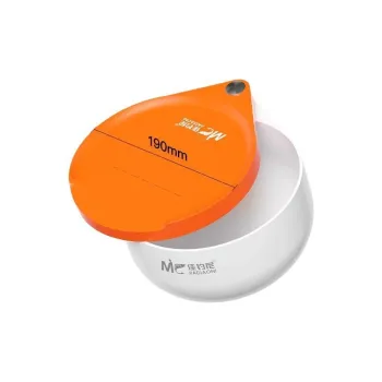 Jiadiaoni Pull The Bait Tray Fishing ABS Strong Magnetic Hook Stand Bait Tray Orange Red