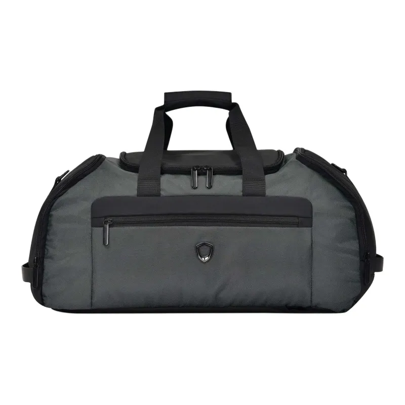 Traveler’s Choice Oxford Backpack Unisex Gray-4