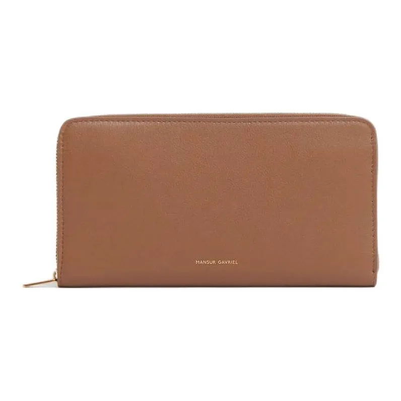 MANSUR GAVRIEL Calfskin Wallet Women's Desert-0
