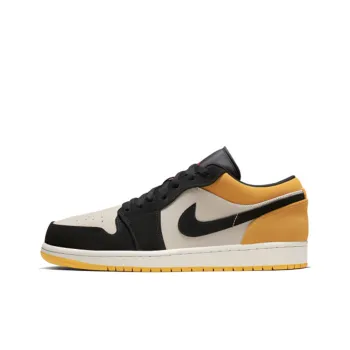 JORDAN 1 Low Sail University Gold Black