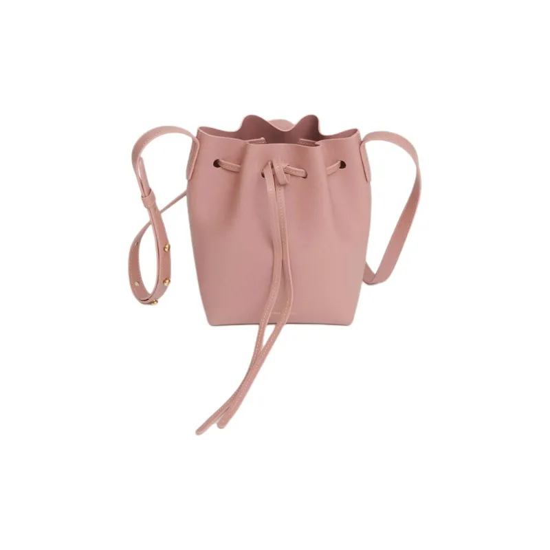 MANSUR GAVRIEL Mini Mini Leather Bucket Bag-1