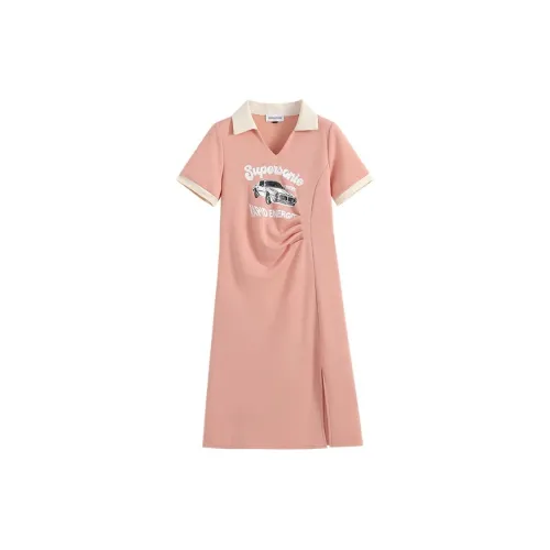 Oddgoods Short-Sleeved Dresses Women's