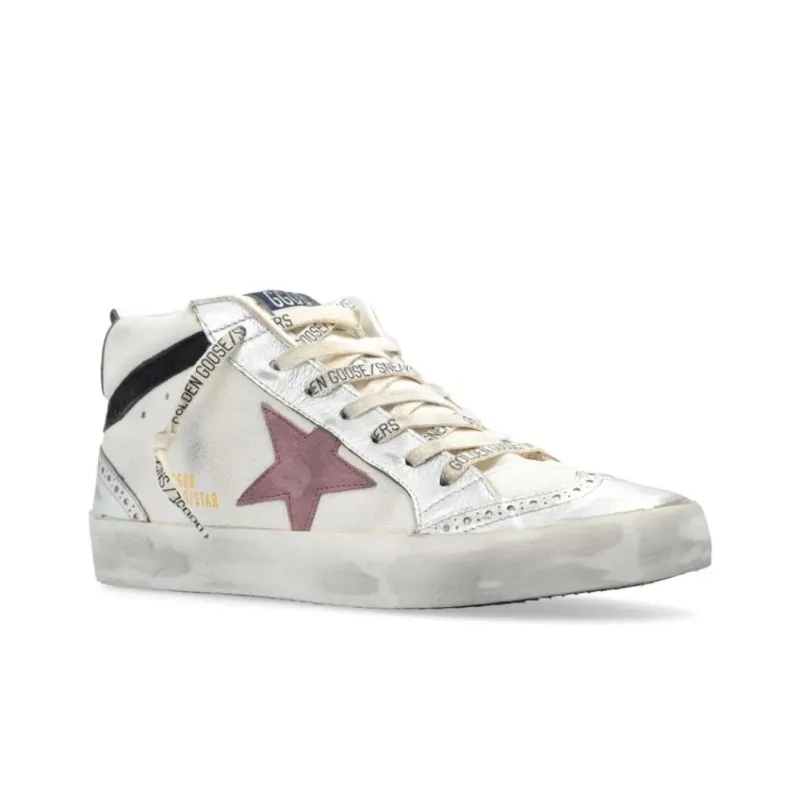 Golden Goose Mid Star Leather Sneakers-2