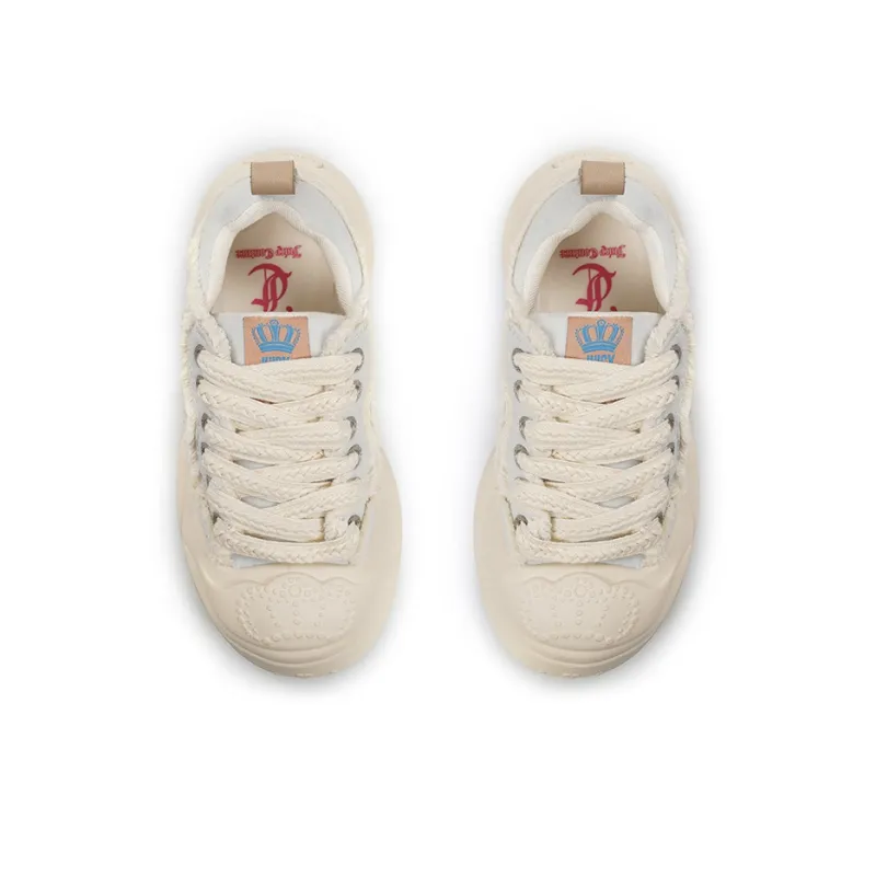 JUZI Low-Top Canvas Shoes Women's Blue Bellflower-3