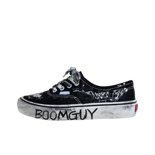 BOOM GUY Canvas Shoes Women's Low-Top Black