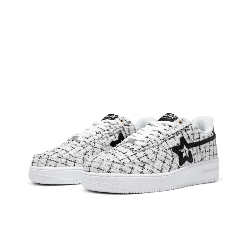RIPSTAR Low Top Skateboard Shoes Men's White-2