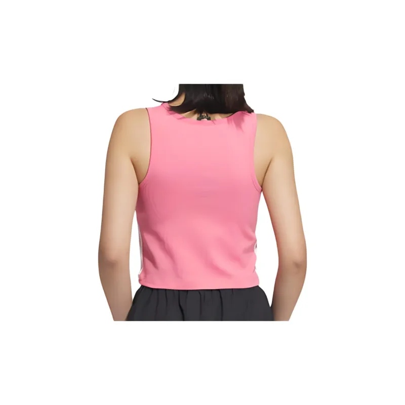 Adidas Originals 3 Stripes Tank Tops Women's Light Rose Red-1